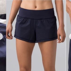 Lululemon shorts- perforated style
